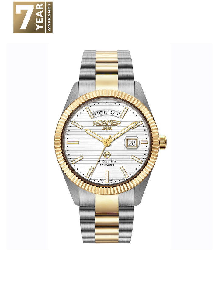 Primeline Daydate II Automatic 26 Jewels Men's Watch -  981666 47 25 50