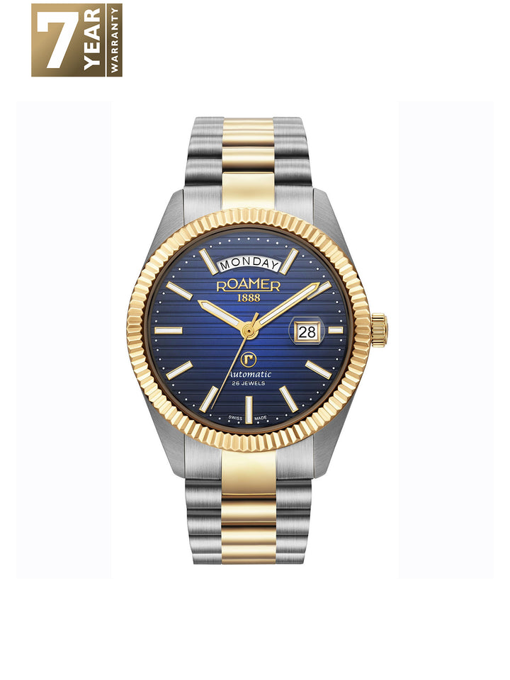 Primeline Daydate II Automatic 26 Jewels Men's Watch -  981666 47 45 50