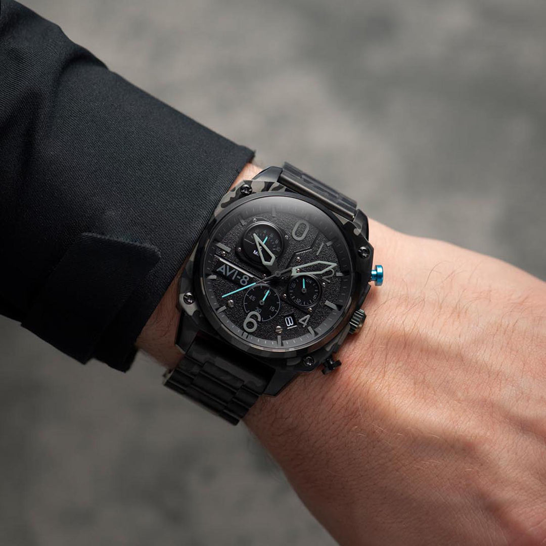 Hawker Hunter Chronograph Men's Watch - AV-4052-11