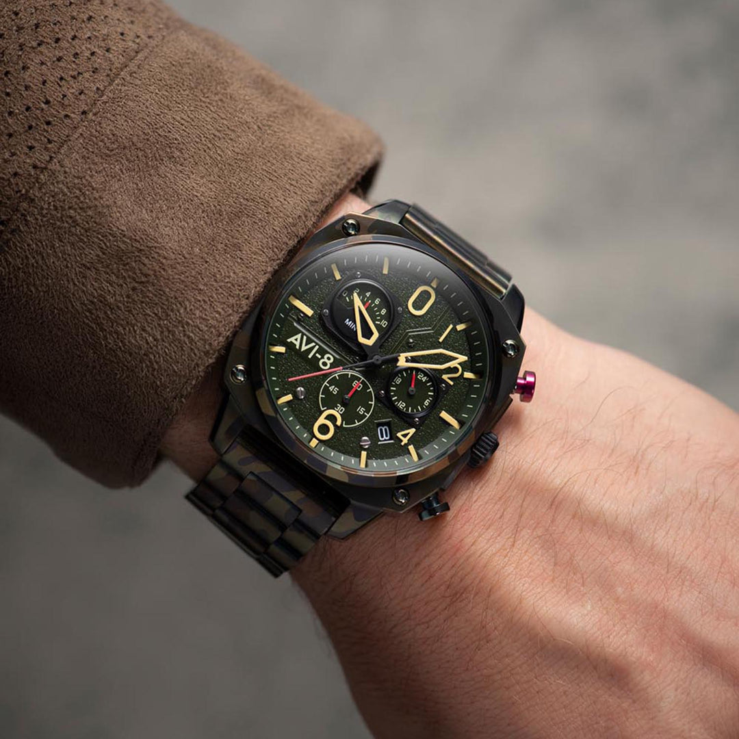 Hawker Hunter Chronograph Men's Watch - AV-4052-22