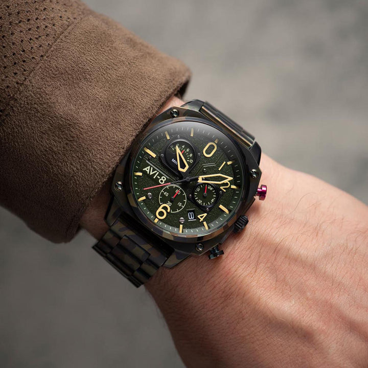 Hawker Hunter Chronograph Men's Watch - AV-4052-22