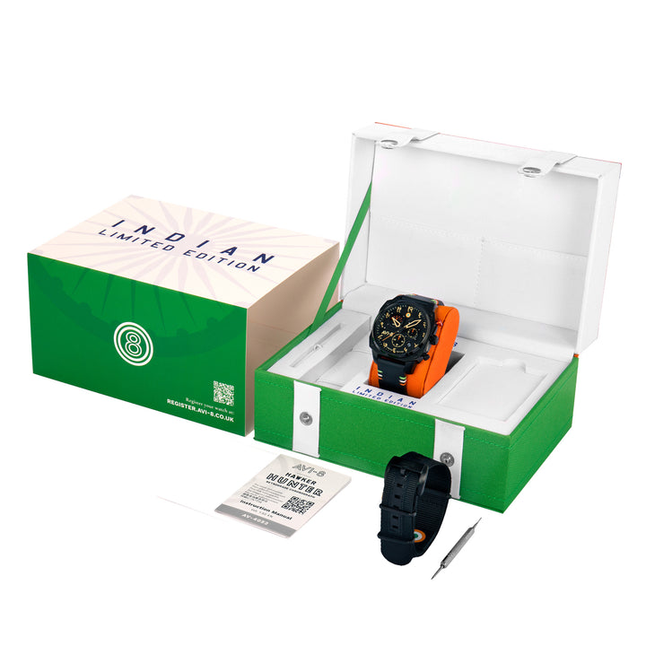Hawker Hunter Limited Edition Men's Watch with Additional Strap - AV-4052-IN01