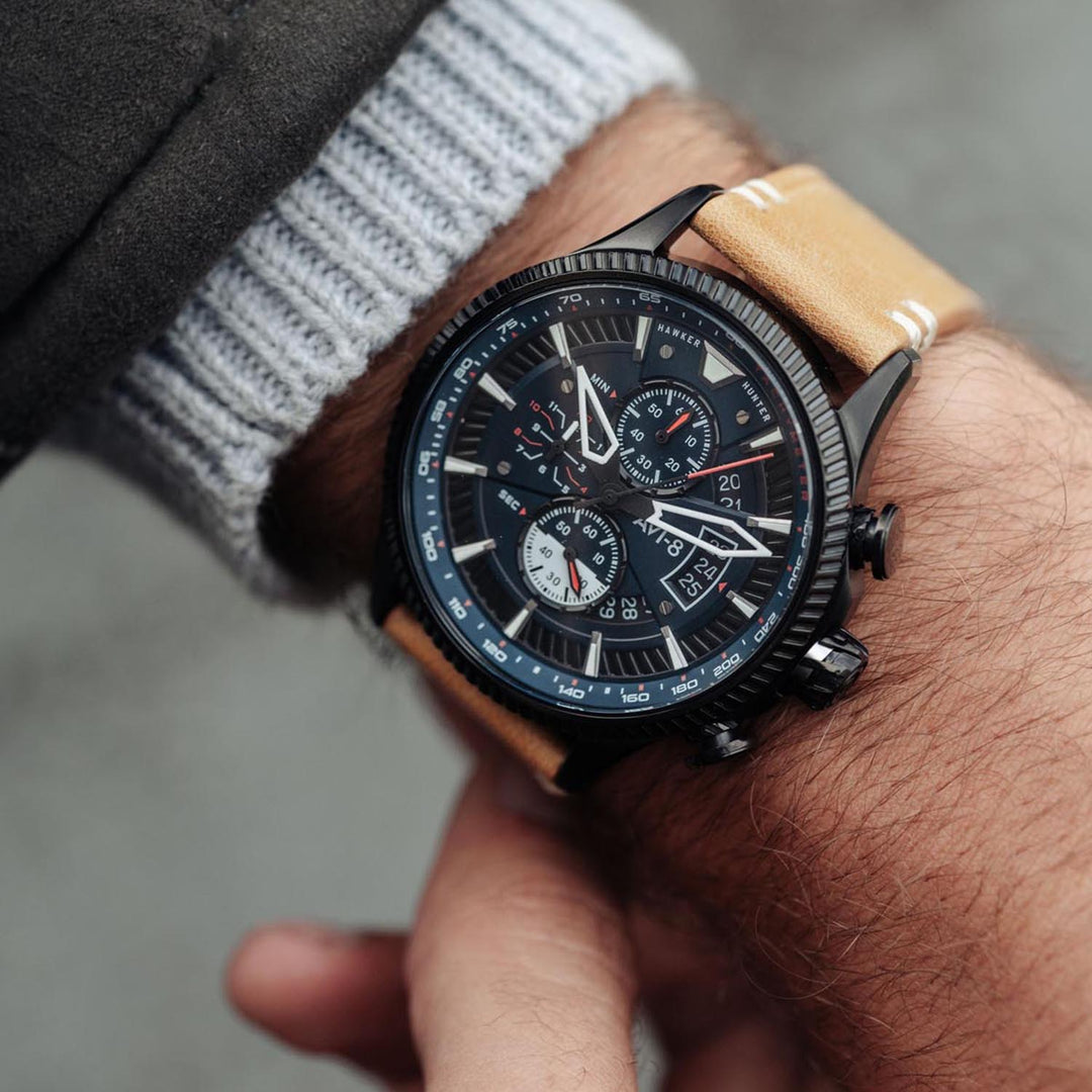 Hawker Hunter Chronograph Men's Watch - AV-4064-01