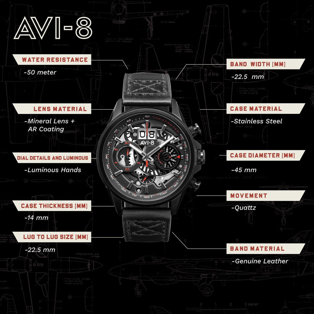 Hawker Harrier Chronograph Men's Watch - AV-4065-05