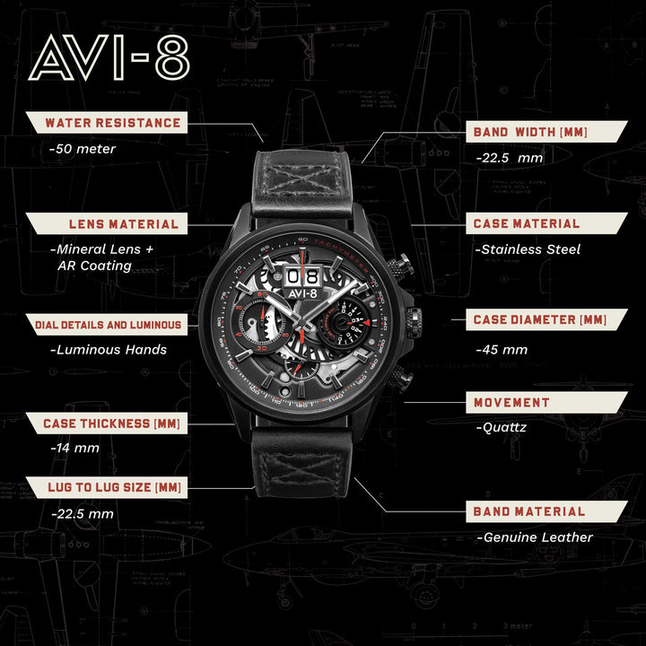 Hawker Harrier Chronograph Men's Watch - AV-4065-05
