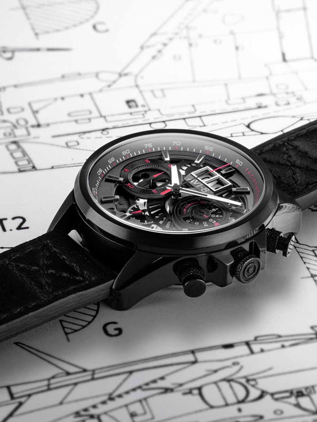 Hawker Harrier Chronograph Men's Watch - AV-4065-05