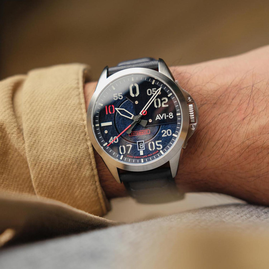 P-51 Mustang Automatic Men's Watch - AV-4086-02