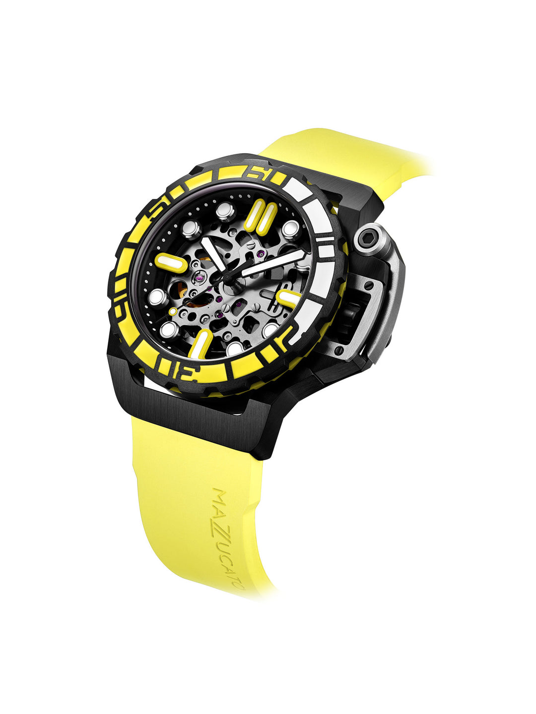 RIM SUB Automatic Men's Watch - DIVER-SK4-YL