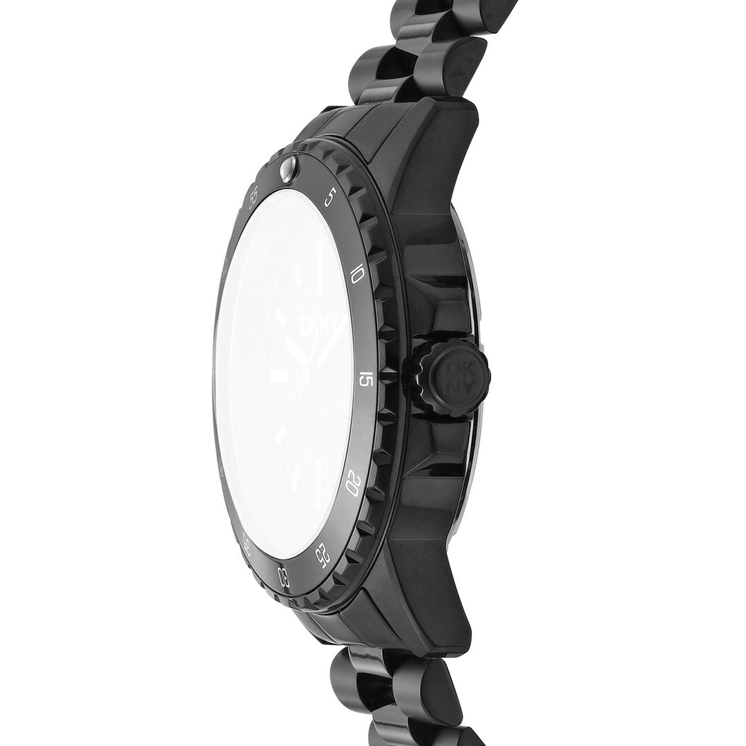 Active Quartz Black Round Dial Men's Watch - DK1G130M0085