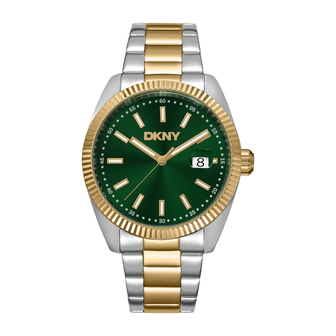 Everyday Quartz Green Round Dial Men's Watch - DK1G133M0055