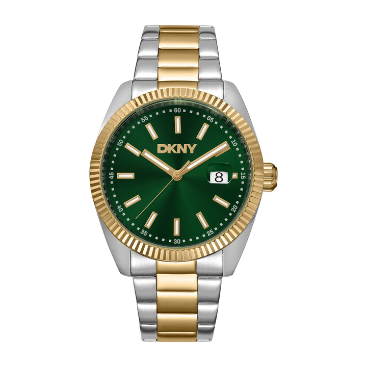 Everyday Quartz Green Round Dial Men's Watch - DK1G133M0055