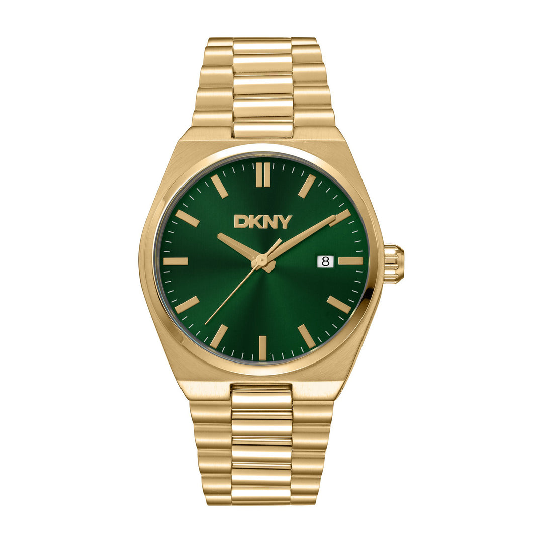 Everyday Quartz Green Round Dial Men's Watch - DK1G135M0045
