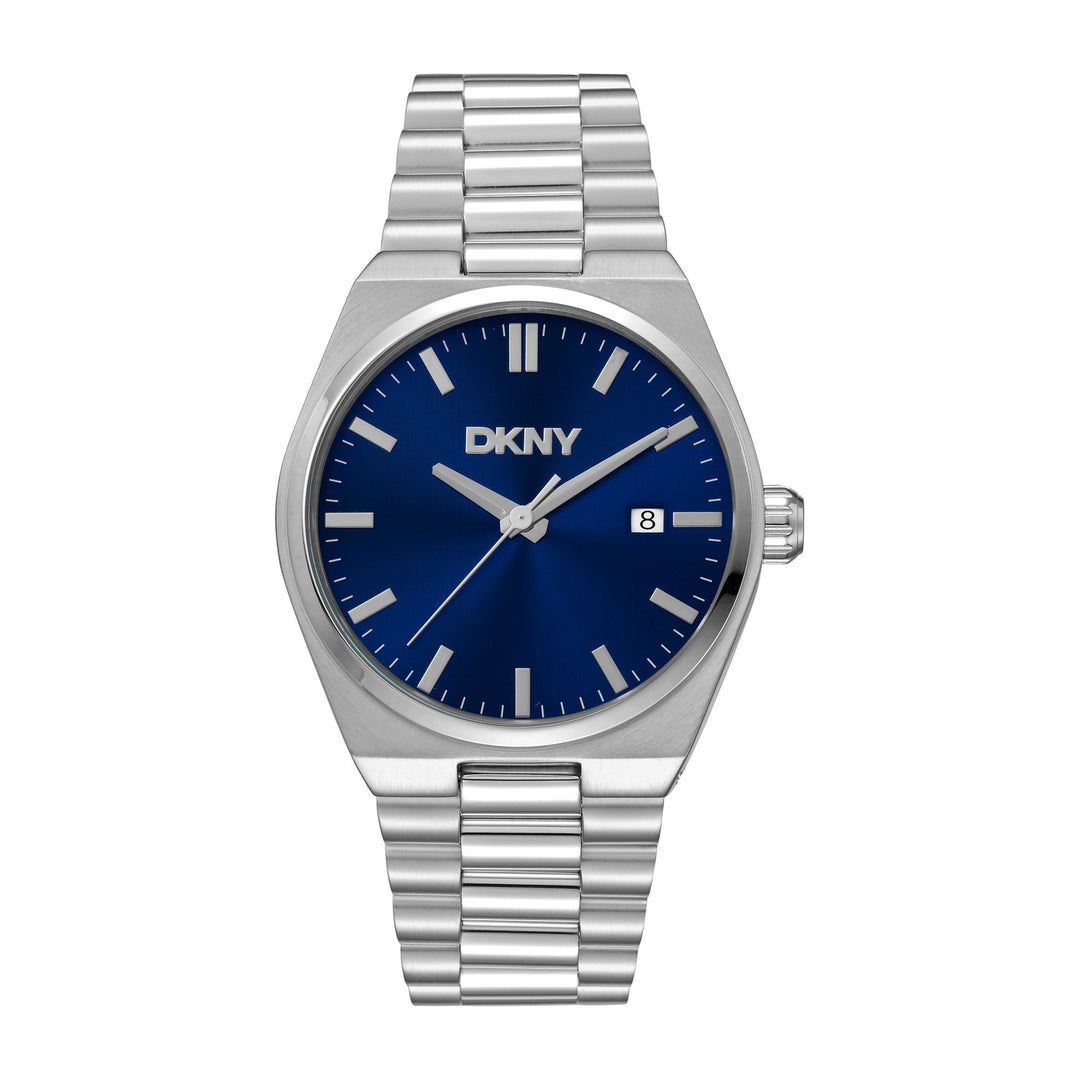 Everyday Quartz Blue Round Dial Men's Watch - DK1G135M0075