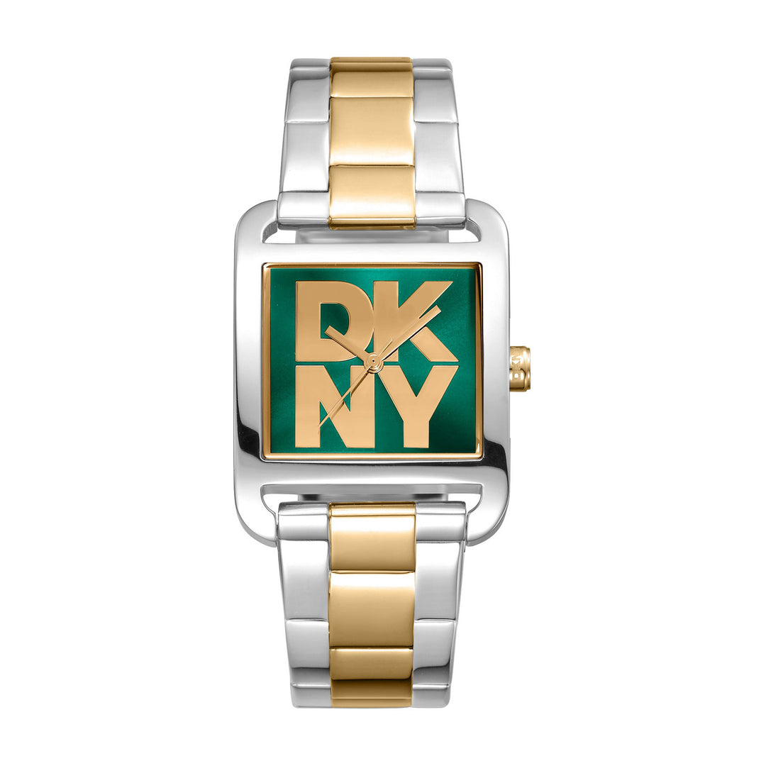 City Maxi Quartz Green Square Dial Women's Watch - DK1L001M0065