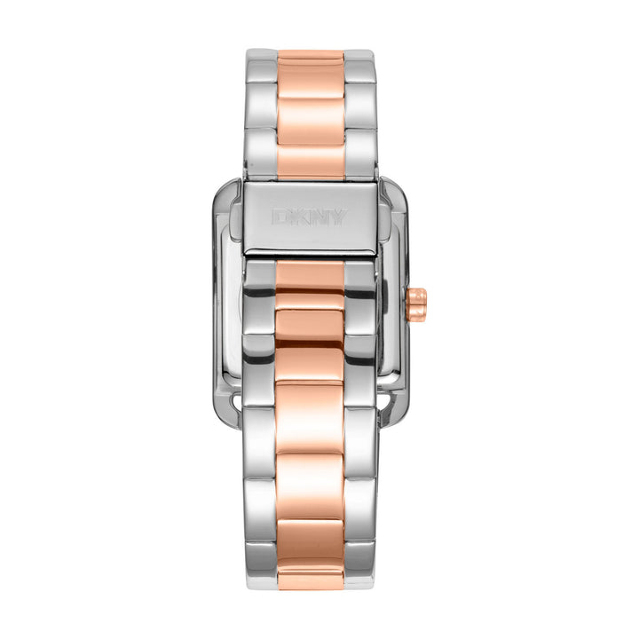 City Maxi Quartz Rose Gold Square Dial Women's Watch - DK1L001M0085