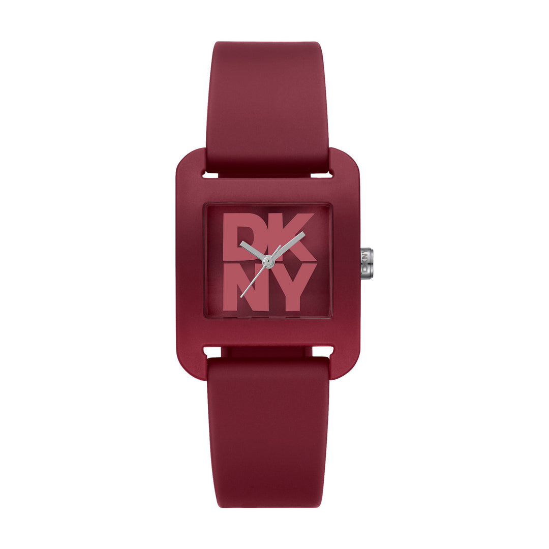 City Sport Quartz Red Square Dial Women's Watch - DK1L002P0035