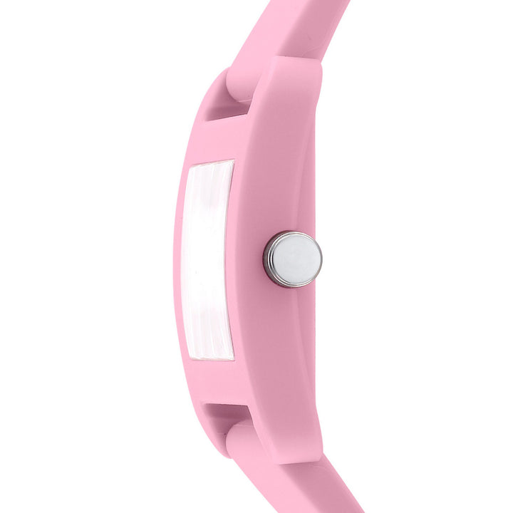 City Sport Quartz Pink Square Dial Women's Watch - DK1L002P0045