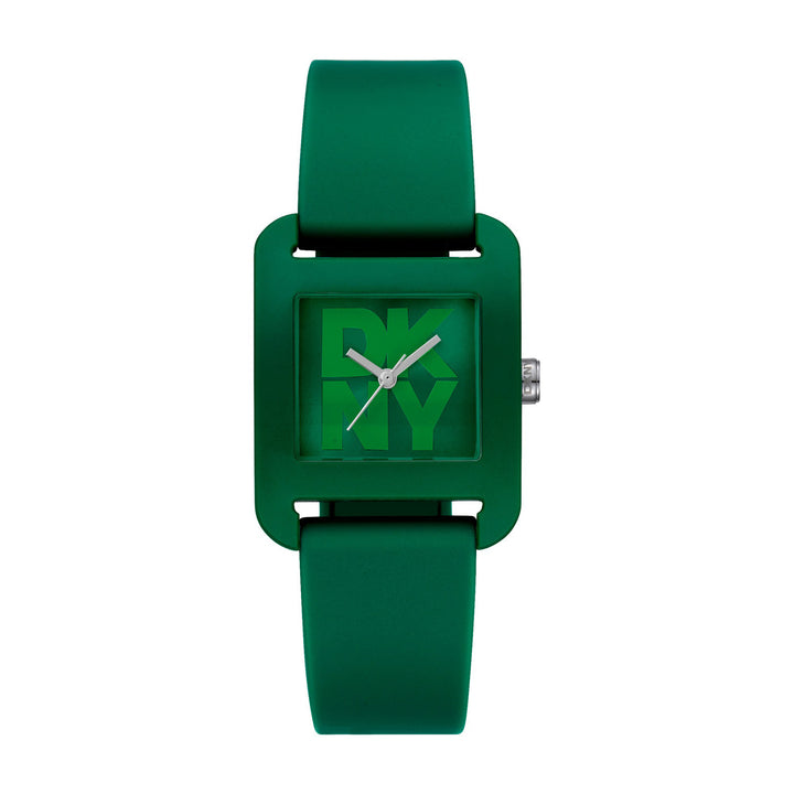 City Sport Quartz Green Square Dial Women's Watch - DK1L002P0065