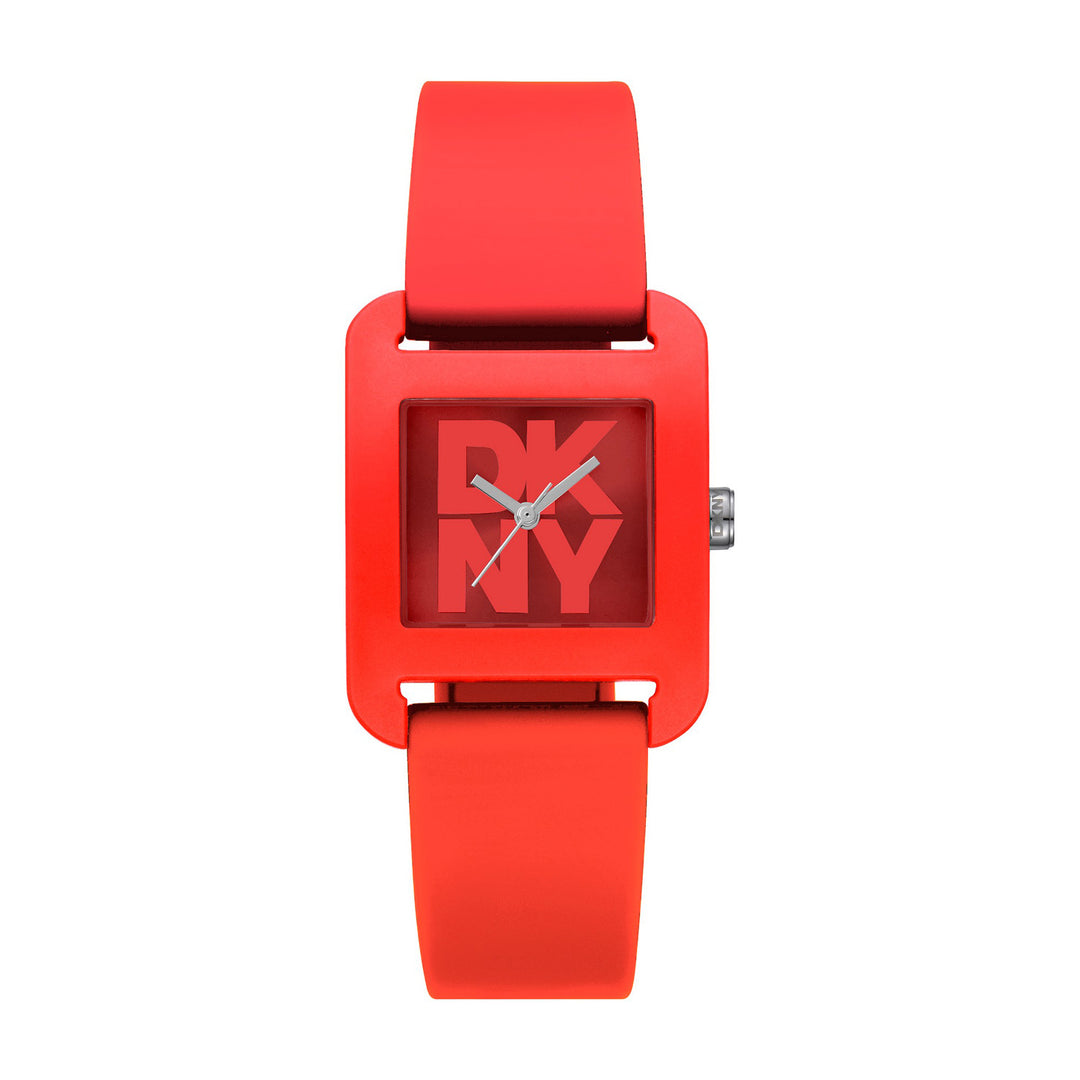 City Sport Quartz Red Square Dial Women's Watch - DK1L002P0075