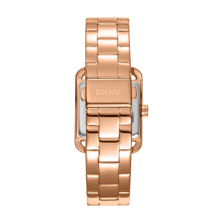 City Glitz Quartz Rose Gold Square Dial Women's Watch - DK1L003M0035