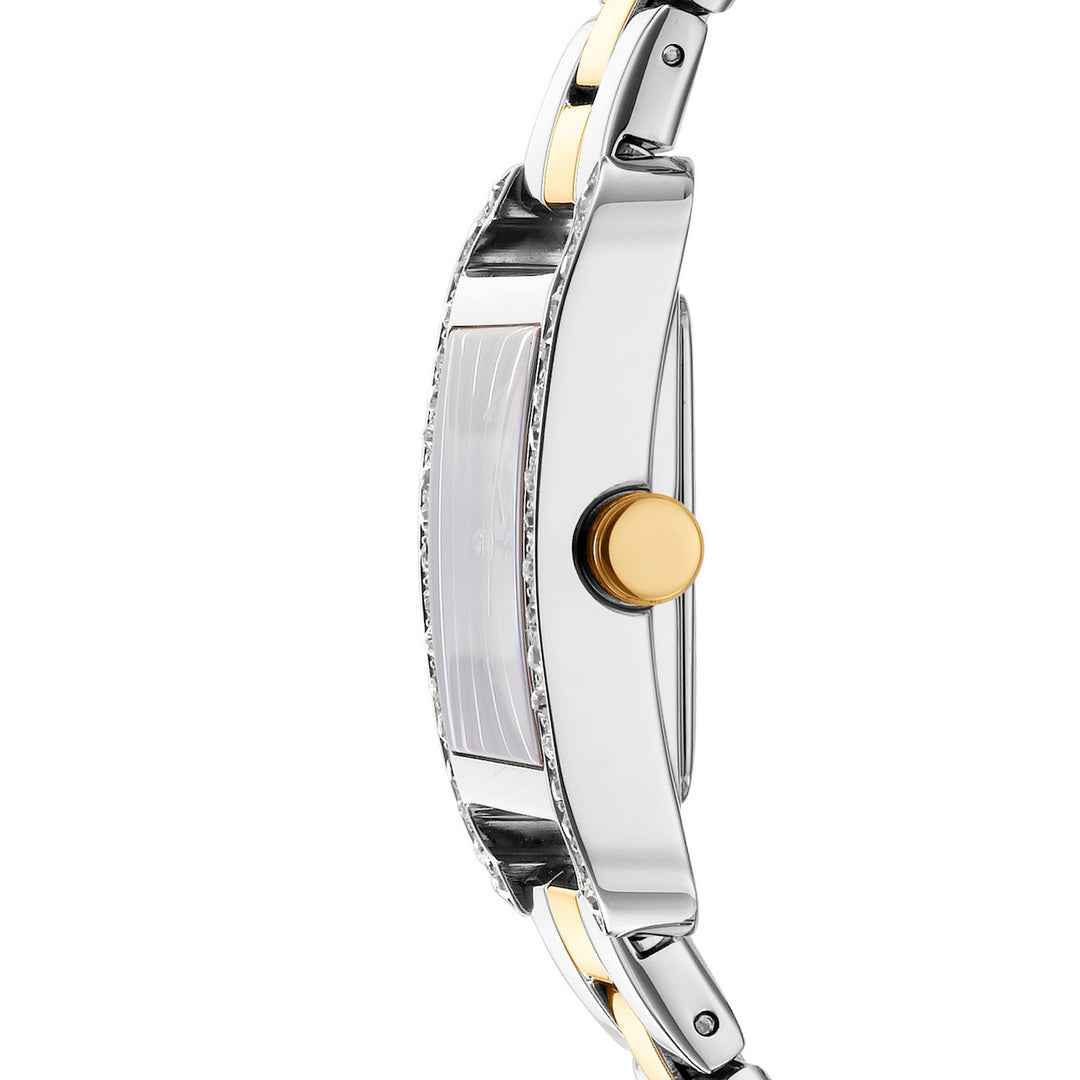 City Glitz Quartz Silver Square Dial Women's Watch - DK1L003M0045
