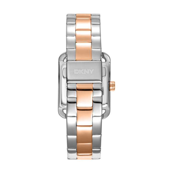 City Glitz Quartz Silver Square Dial Women's Watch - DK1L003M0055
