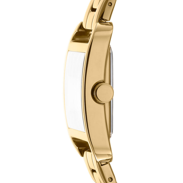 City Midi Quartz Silver Square Dial Women's Watch - DK1L004M0055