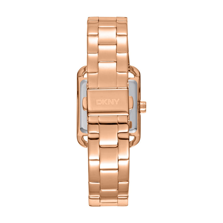 City Midi Quartz Silver Square Dial Women's Watch - DK1L004M0065