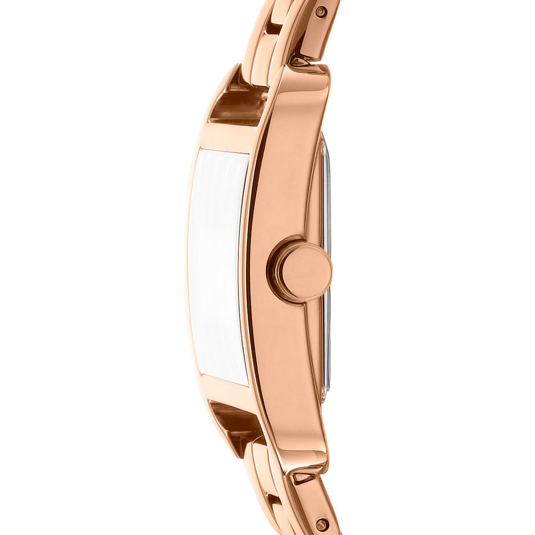 City Midi Quartz Silver Square Dial Women's Watch - DK1L004M0065