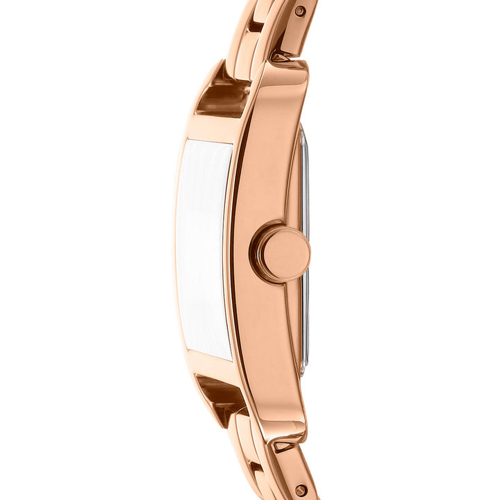 City Midi Quartz Silver Square Dial Women's Watch - DK1L004M0065