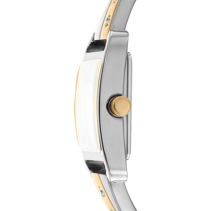 City Bangle Quartz Green Square Dial Women's Watch - DK1L005M0045