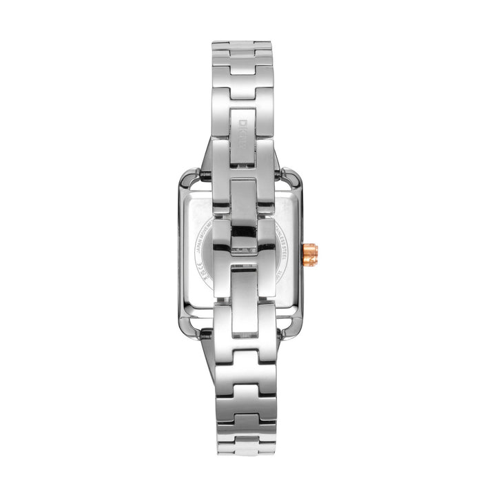 City Bangle Quartz Silver Square Dial Women's Watch - DK1L005M0125