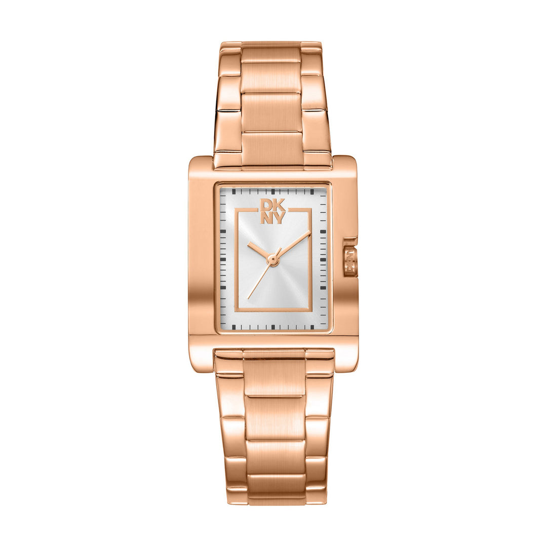 Westside Midi Quartz Silver Rectangular Dial Women's Watch - DK1L007M0075