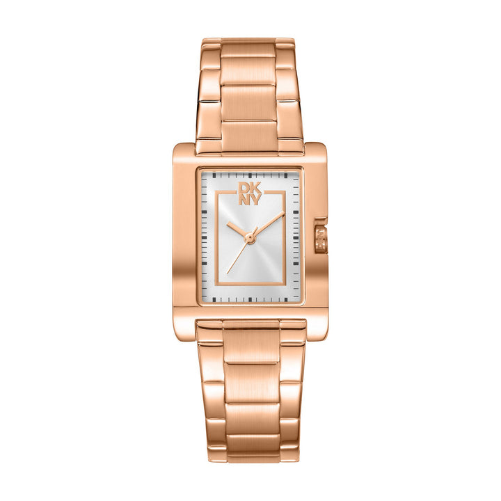 Westside Midi Quartz Silver Rectangular Dial Women's Watch - DK1L007M0075