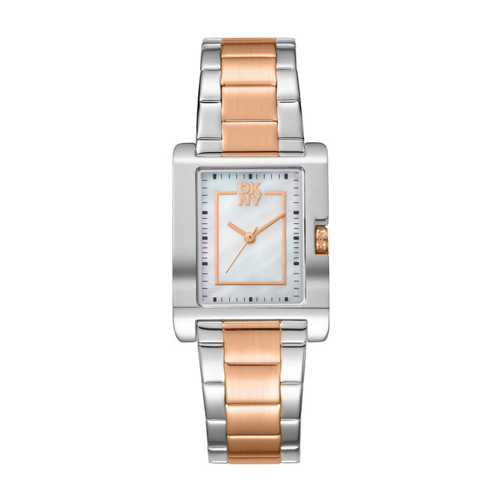 Westside Midi Quartz White Rectangular Dial Women's Watch - DK1L007M0105