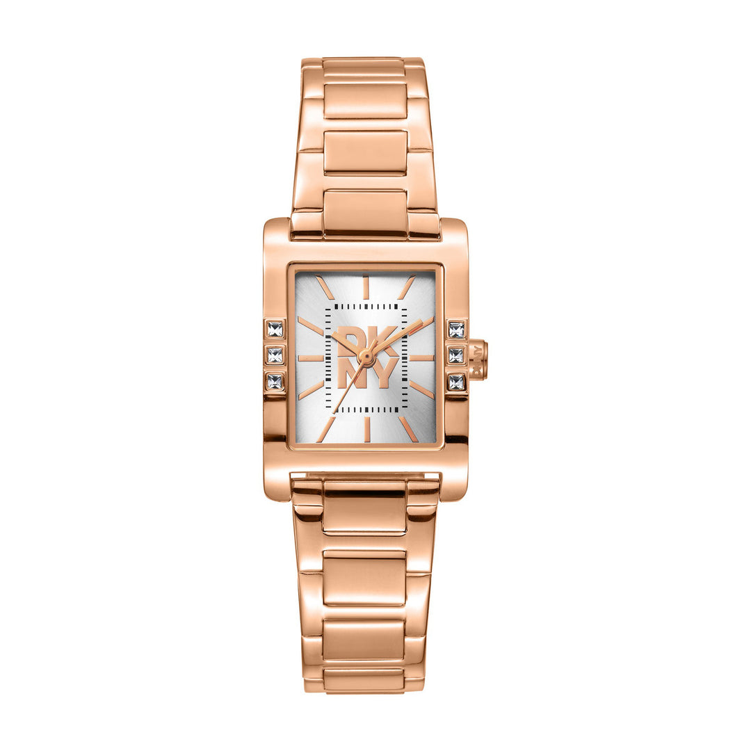 Westside Glitz Quartz Silver Rectangular Dial Women's Watch - DK1L008M0075