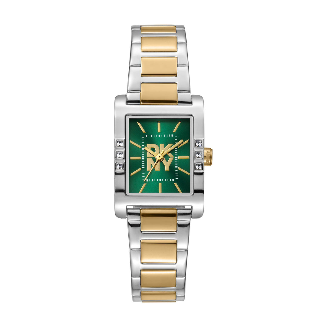 Westside Glitz Quartz Green Rectangular Dial Women's Watch - DK1L008M0085