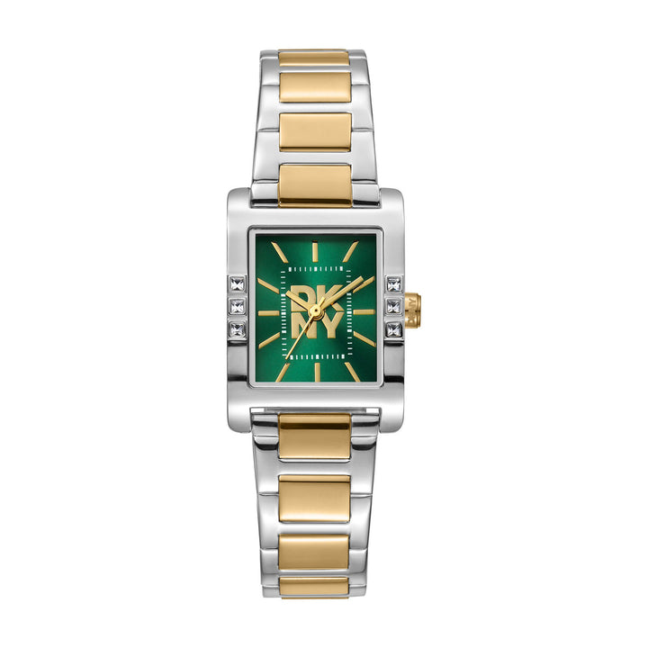 Westside Glitz Quartz Green Rectangular Dial Women's Watch - DK1L008M0085