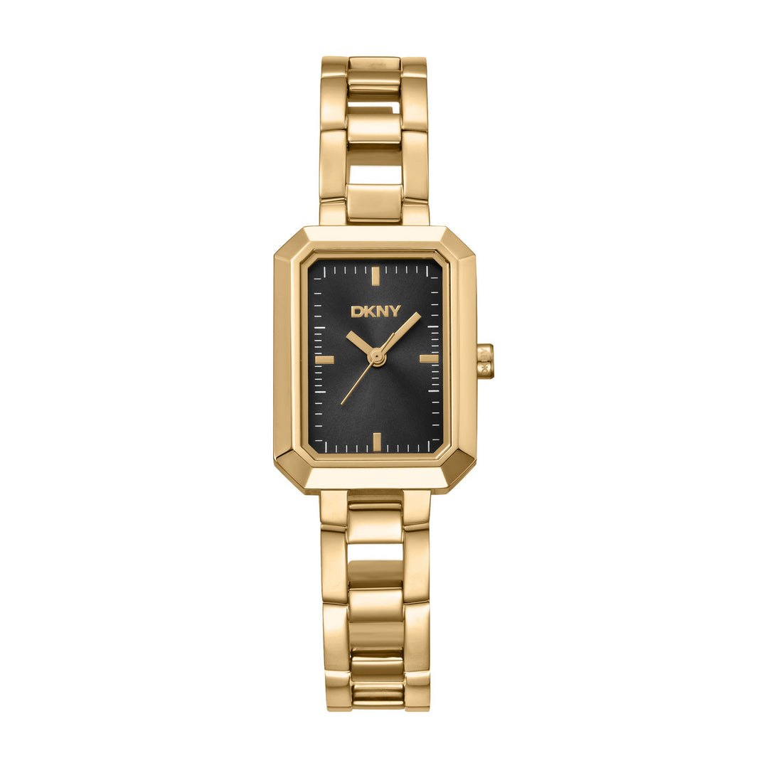 Uptown Midi Quartz Black Rectangular Dial Women's Watch - DK1L009M0015