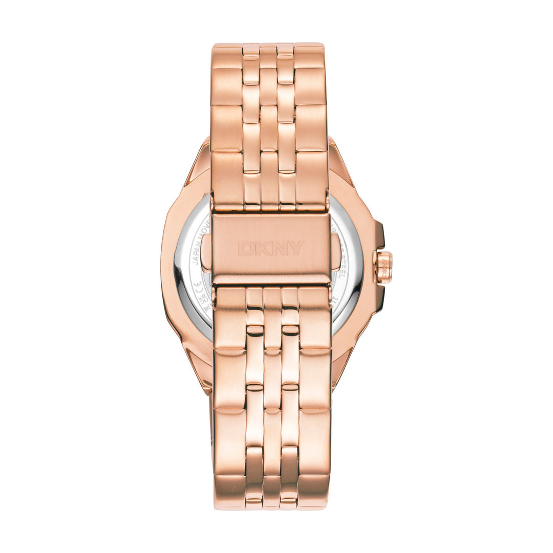 Brooklyn Maxi Quartz Silver Round Dial Women's Watch - DK1L011M0055