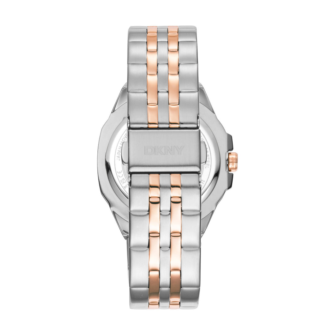 Brooklyn Maxi Quartz Silver Round Dial Women's Watch - DK1L011M0085