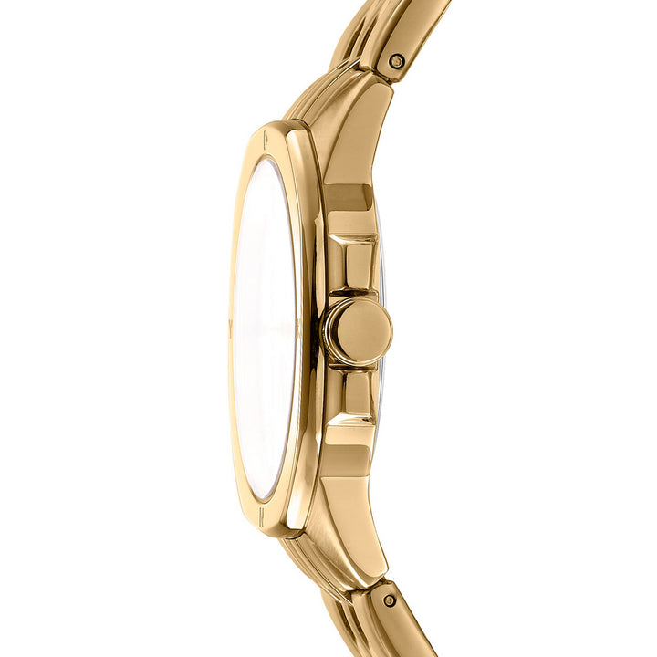Brooklyn Midi Quartz Gold Round Dial Women's Watch - DK1L012M0065