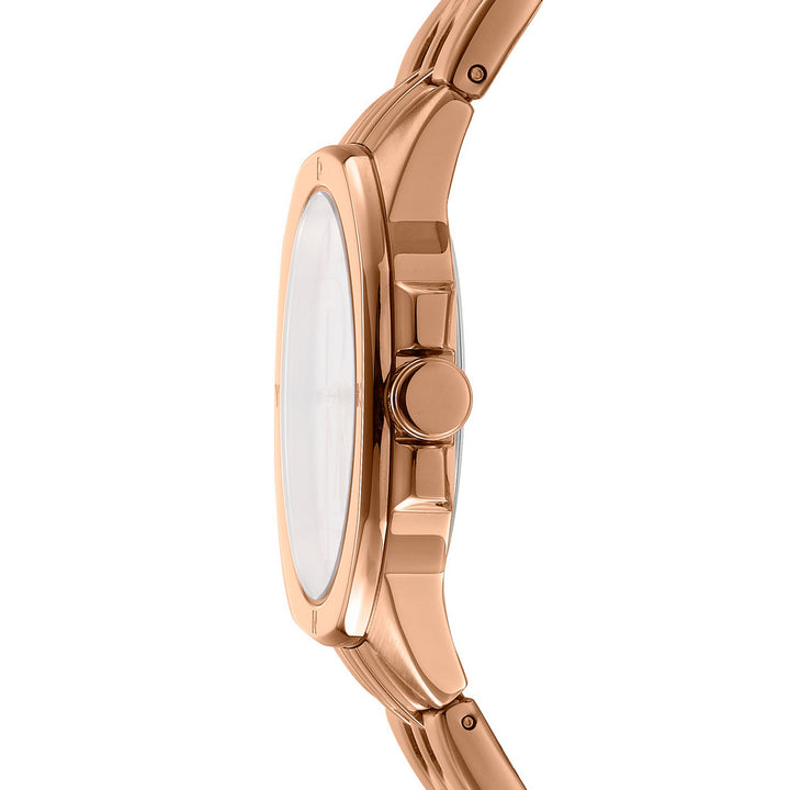 Brooklyn Midi Quartz Rose Gold Round Dial Women's Watch - DK1L012M0075