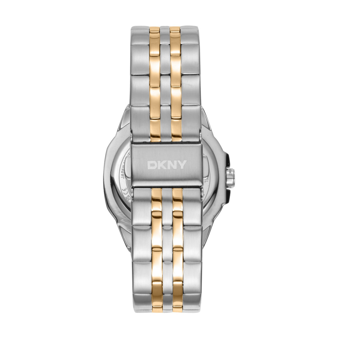 Brooklyn Midi Quartz Silver Round Dial Women's Watch - DK1L012M0085