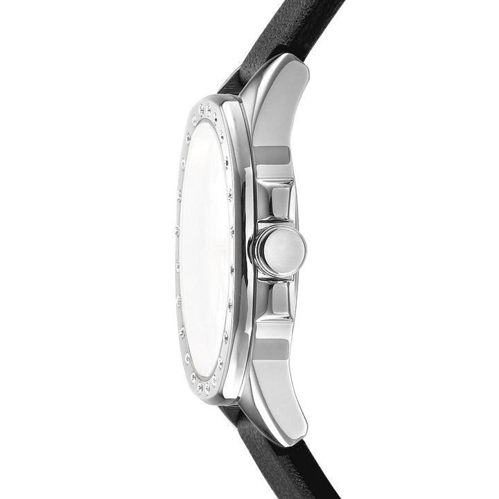 Brooklyn Mini Quartz Silver Round Dial Women's Watch - DK1L013L0015
