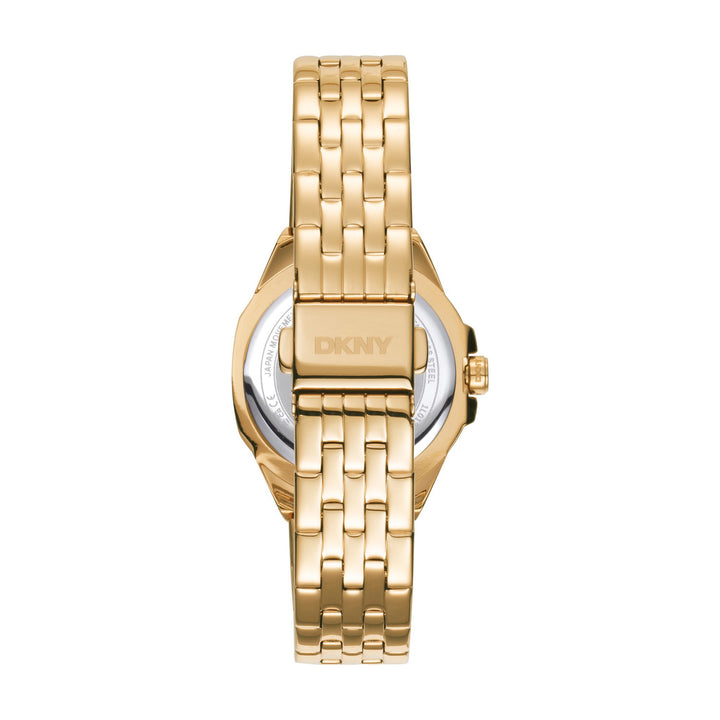 Brooklyn Mini Quartz Silver Round Dial Women's Watch - DK1L013M0065