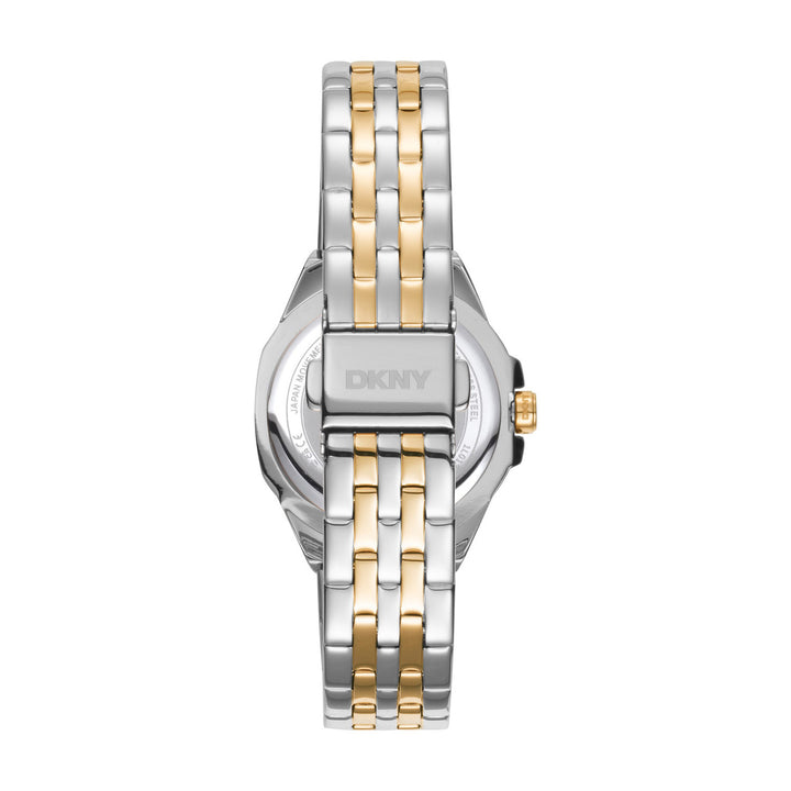Brooklyn Mini Quartz White Round Dial Women's Watch - DK1L013M0085