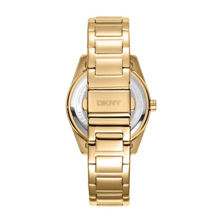 Chambers Multi Sport Multifunction Gold Round Dial Women's Watch - DK1L015M0035