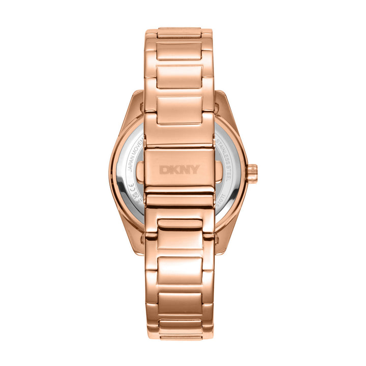 Chambers Multi Sport Multifunction Rose Gold Round Dial Women's Watch - DK1L015M0045