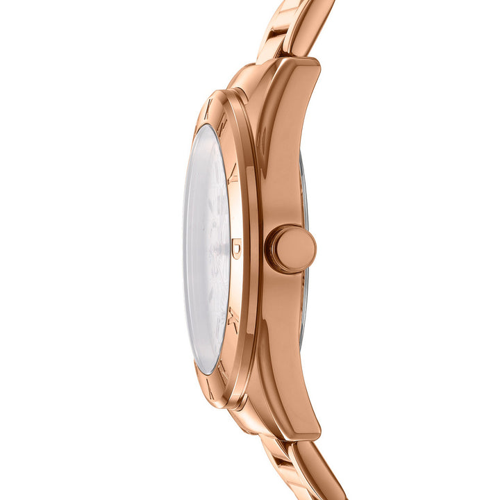 Chambers Multi Sport Multifunction Rose Gold Round Dial Women's Watch - DK1L015M0045